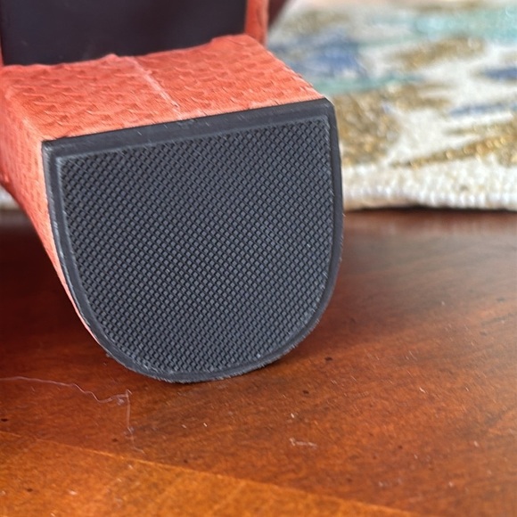 Brand New Farylrobin Anthropologie Genuine Leather Cognac Side Zip Ankle Boot - Picture 16 of 16